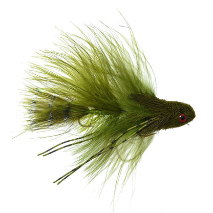 Mini Sex Dungeon Streamer Sampler - 8 Flies - 4 Colors - Size 6 - Articulated Streamers